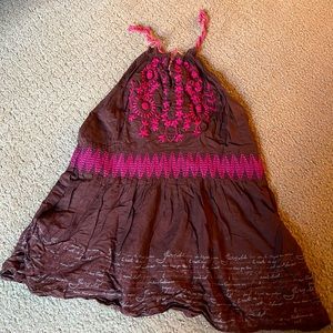 Free People Embroidered Top